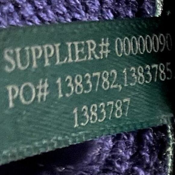 Lauren Ralph Lauren Navy Equestrian Horsebit Cardigan Faux Leather Trim Sz XL - Picture 8 of 10